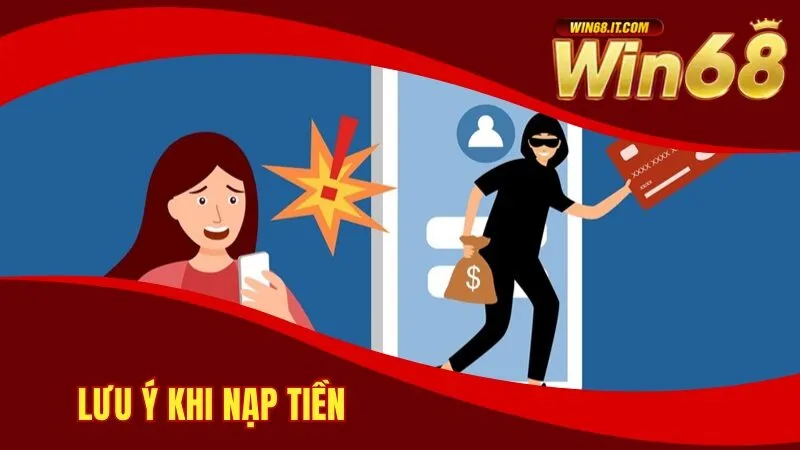 Nạp Tiền Win68 Với Thao Tác Tối Ưu Siêu Tốc Chỉ 1 Phút 3 Các lưu ý quan trọng giúp bạn nạp tiền thuận lợi