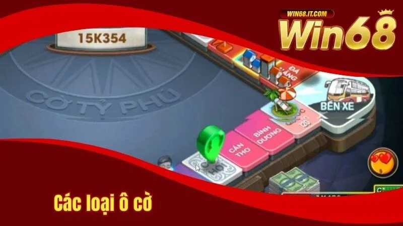 Cờ Tỷ Phú Online - Chinh Phục Game Online Đặc Sắc Tại Win68 3 Tìm hiểu về các ô trên bàn cờ tỷ phú trực tuyến